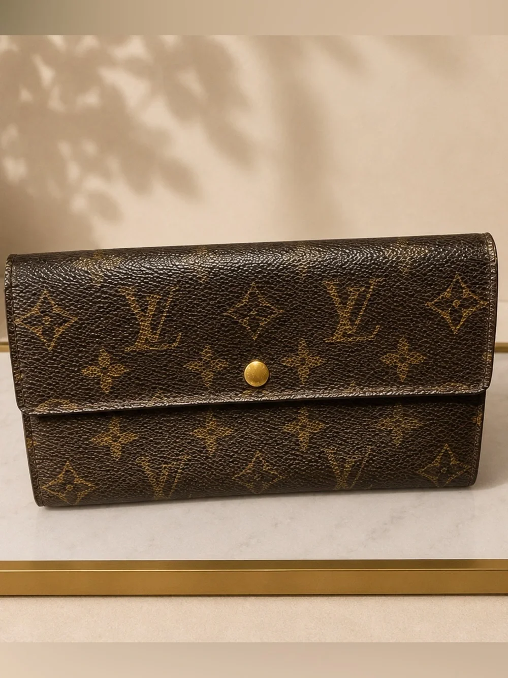 Vintage Louis Vuitton Monogram Wallet